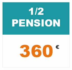 VB demi pension 360 Camps de basket Soustons