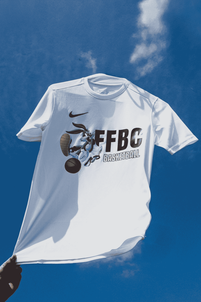 T-shirt Nike Blanc adulte "Bugs Bunny" - FFBC