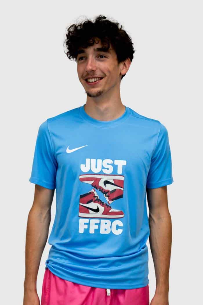 tee shirt bleu just ffbc