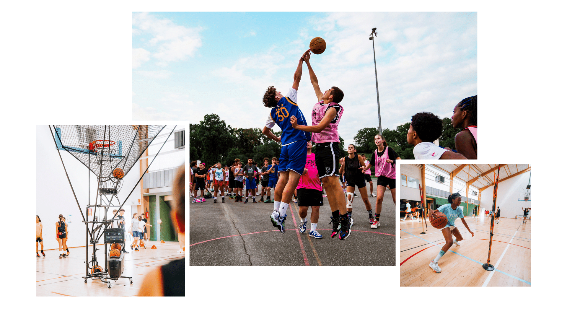 Camps de basket Temple sur lot programme basket