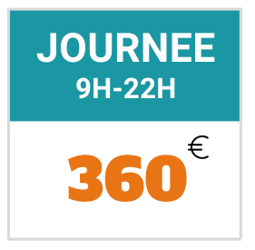 tarif journer temple sur lot