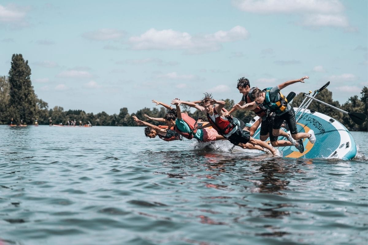 Activité Paddle géant Temple sur Lot