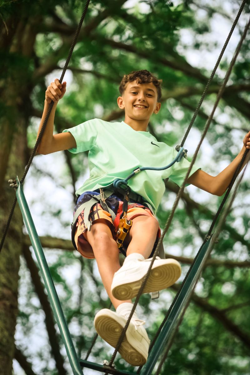 Accrobranche camps de basket à Soustons