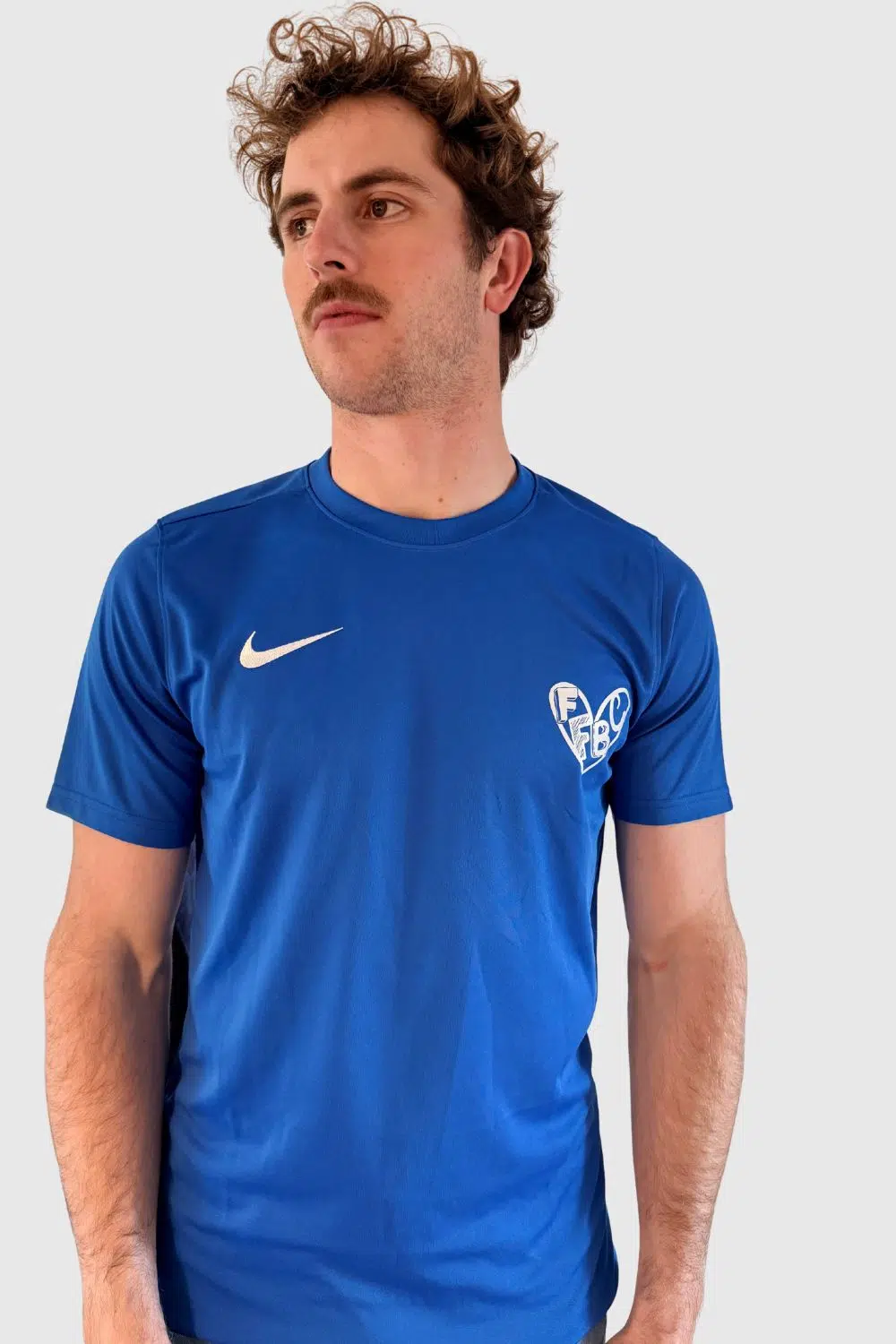 T-Shirt Nike Bleu coeur FFBC
