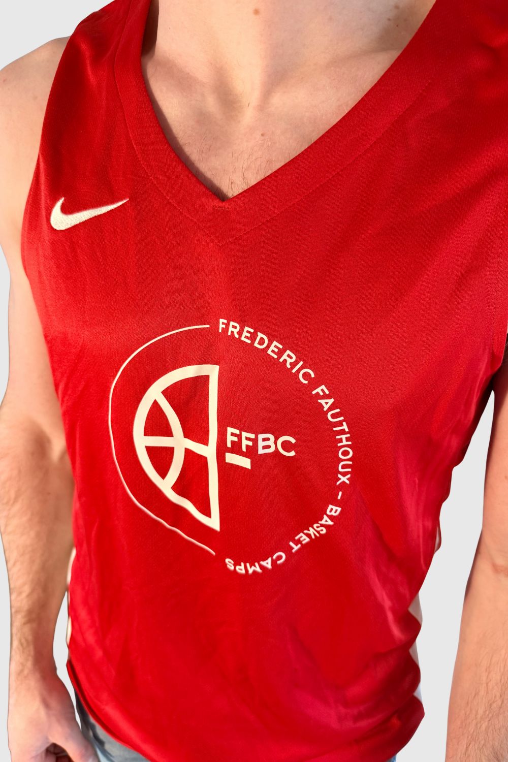 Maillot Nike Rouge X FFBC – Image 2