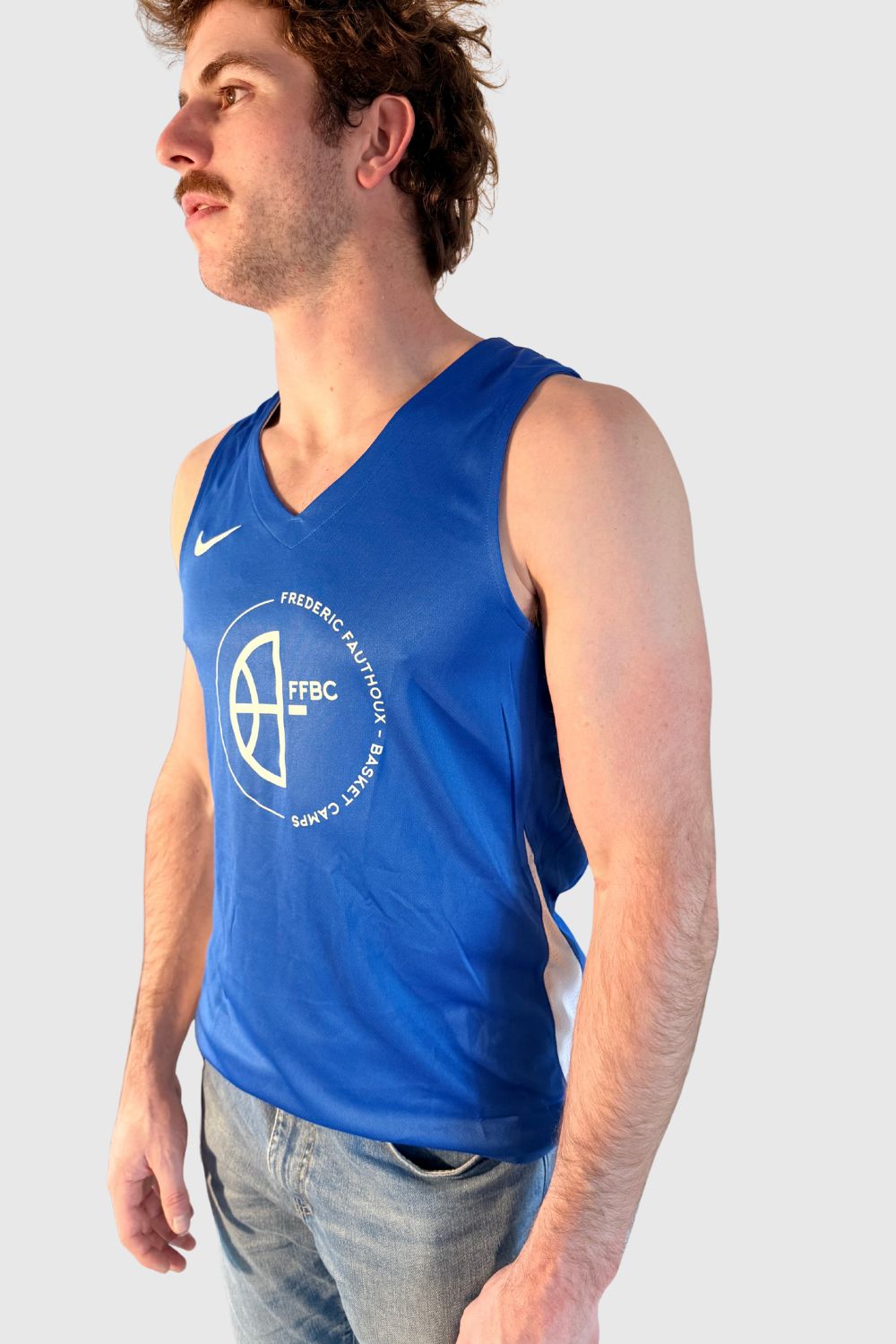 Maillot Nike Bleu X FFBC – Image 2