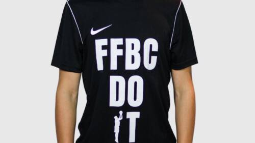 T-Shirt Nike Noir X FFBC DO IT