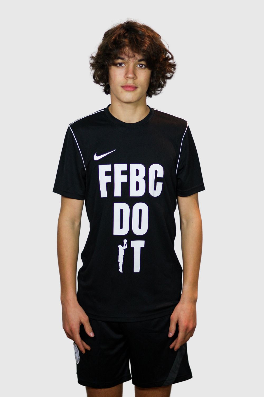 T-Shirt Nike Noir X FFBC DO IT