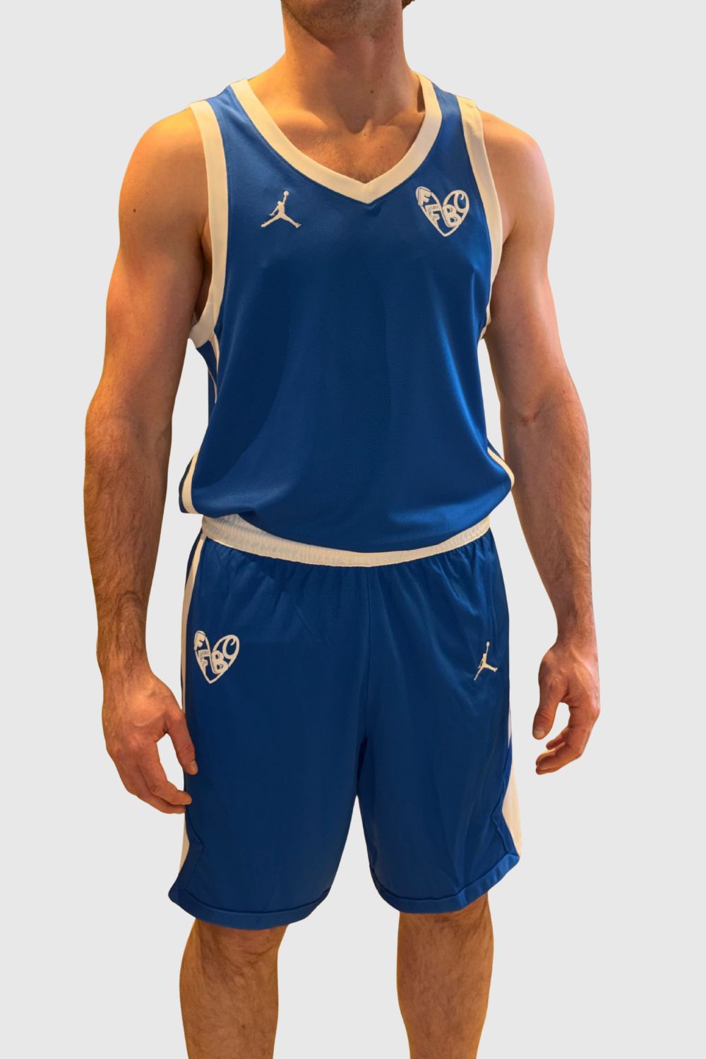 Maillot Jordan Bleu X FFBC
