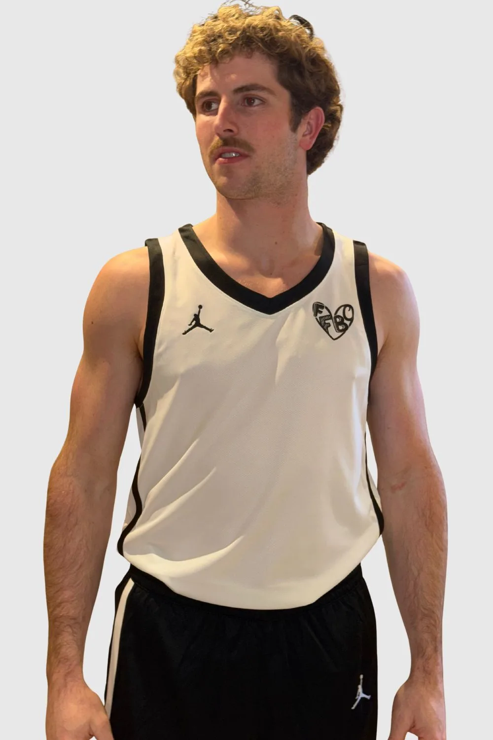 Maillot Jordan Blanc X FFBC