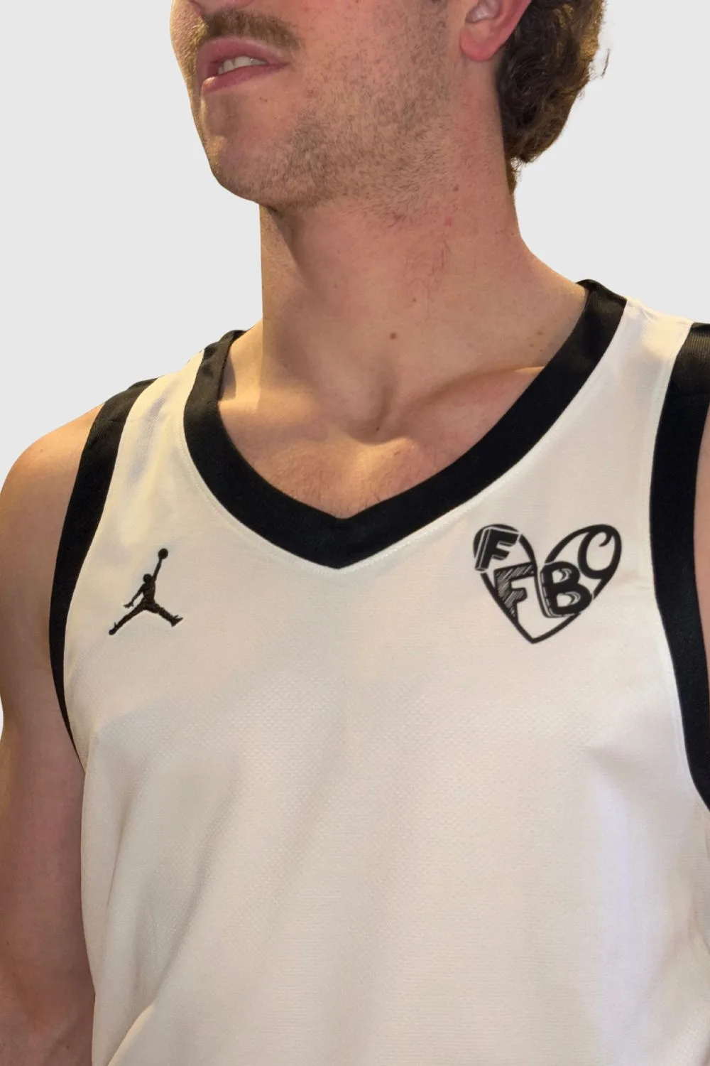 Maillot Jordan Blanc X FFBC – Image 2