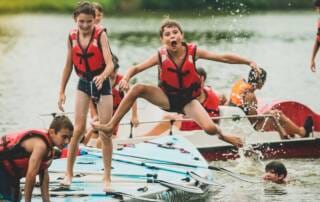 Paddle au lac de Soustons