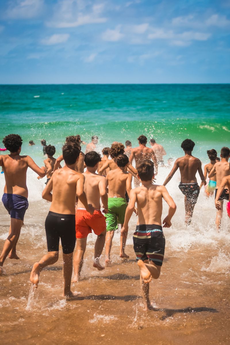 Sortie plage à Soustons